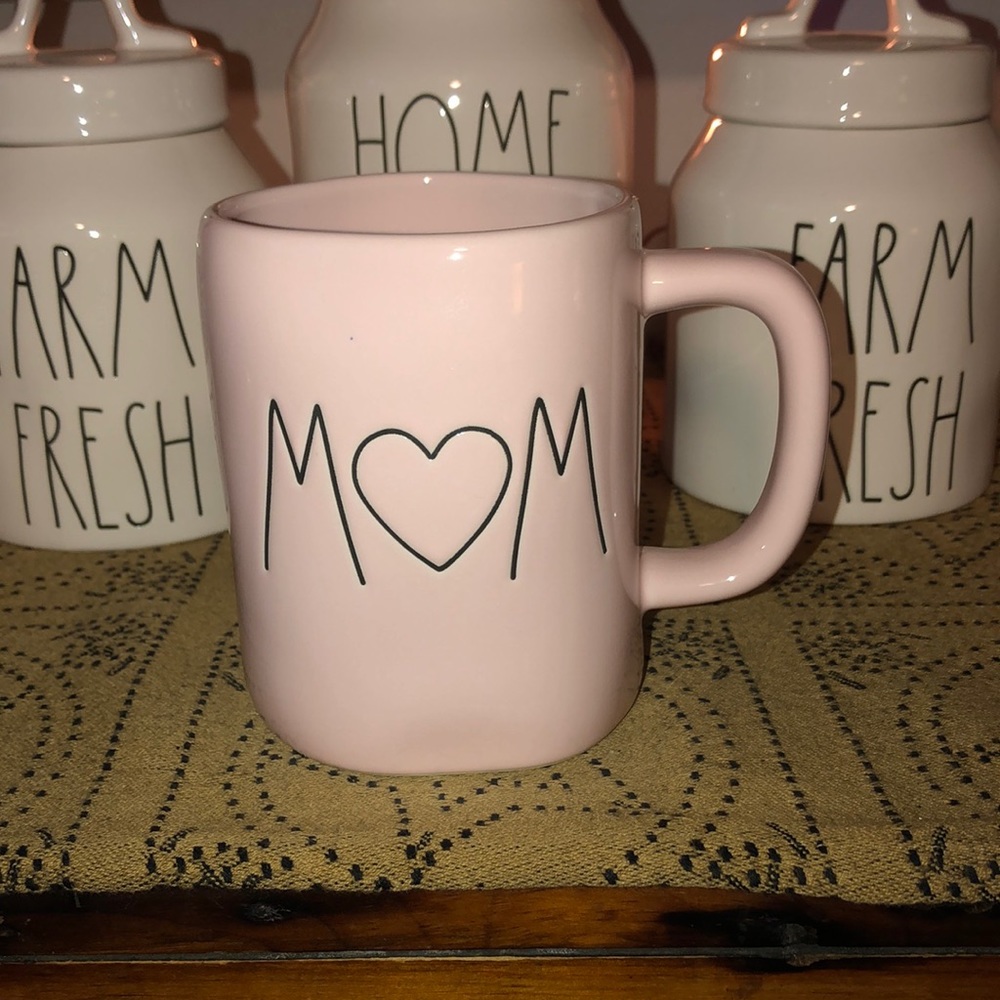 Rae Dunn M❤️M Mug Pink